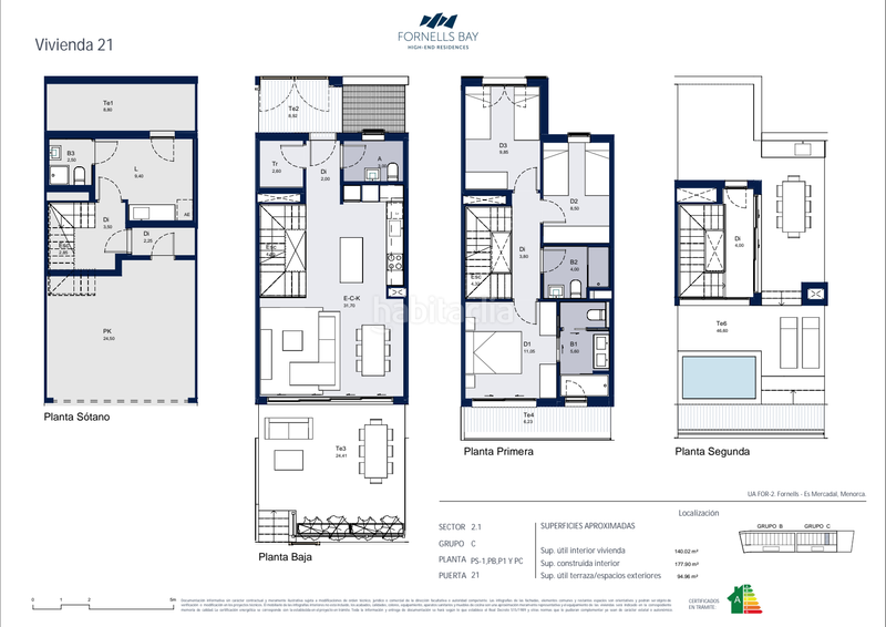Foto c3654147-2058-4f10-8828-3dea6a018026. Chalet mit heizung parking pool in Fornells Es Mercadal