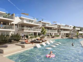 Àtic a Arenal d´en Castell. Ático de obra nueva de 2 dormitorios con 115m terraza en venta e