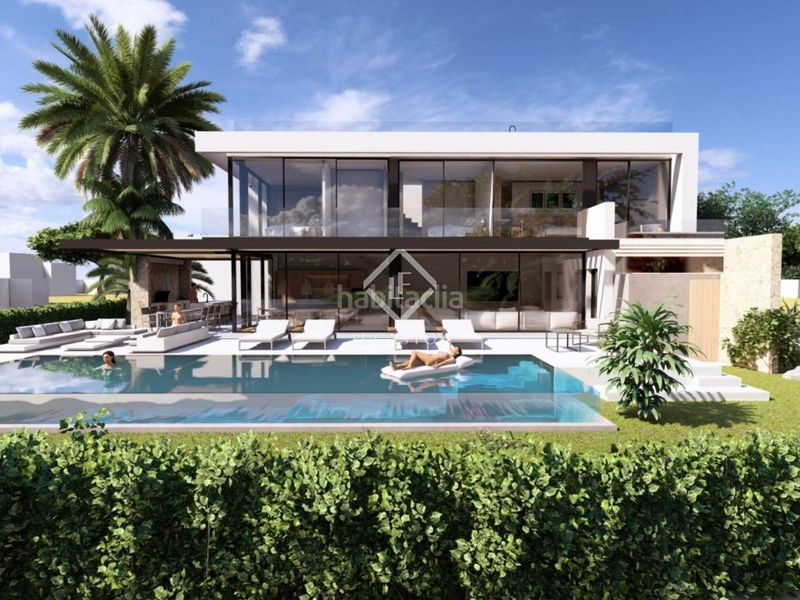 Foto 049e932c-bdfe-48d9-9568-faf5baa6867d. Chalet proyecto de villa contemporánea de obra nueva con cuatro dormitorios en venta en cap dartrutx, en Ciutadella de Menorca