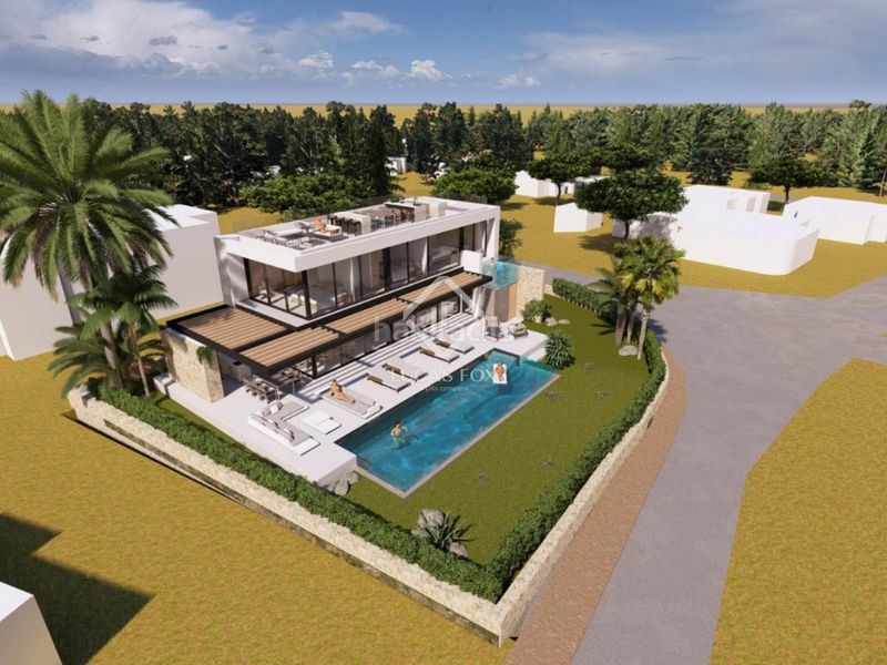 Foto 54d0fd69-0125-43a6-9eb6-626941190f9a. Chalet proyecto de villa contemporánea de obra nueva con cuatro dormitorios en venta en cap dartrutx, en Ciutadella de Menorca