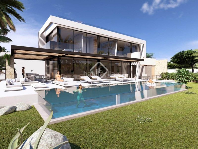 Foto b3d559e0-3d89-406f-8df2-a3953391ee6d. Chalet proyecto de villa contemporánea de obra nueva con cuatro dormitorios en venta en cap dartrutx, en Ciutadella de Menorca