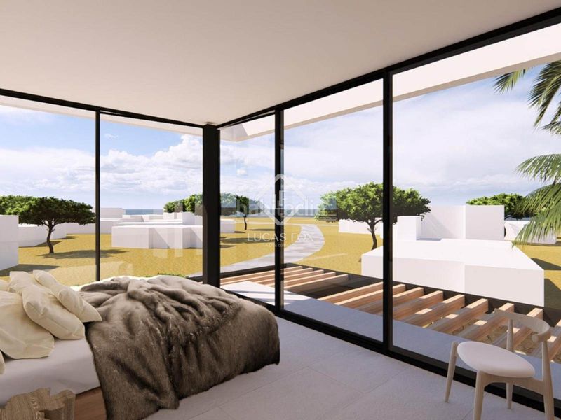 Foto b51b4b65-eb97-4f01-b877-4a858a297d92. Chalet proyecto de villa contemporánea de obra nueva con cuatro dormitorios en venta en cap dartrutx, en Ciutadella de Menorca