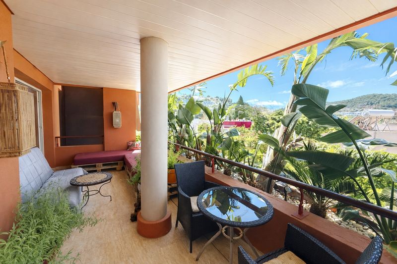 Foto c5b86227-3840-483b-984c-3da473c00916. Apartament amb calefacció aparcament piscina a Roca Llisa Santa Eulària