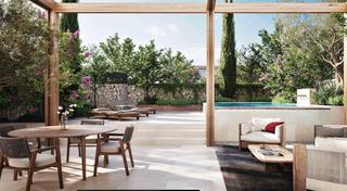 Ground floor  Carrer príncep. Planta baja de obra nueva con piscina privada en la colonia de s