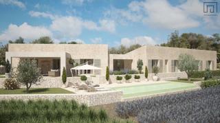 Propriété à Manacor Centre. Terreno con proyecto y vistas al mar en son macià