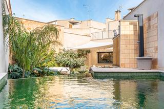 Haus  Carrer de sa creu 14. Casa de 4 habitaciones con patio y piscina en campos