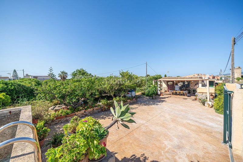 Foto 4cf6698e-0204-4e9a-93e8-dfc299dc0be4. Masía finca rústica reformada con cédula, porche, piscina y huerto en Son Ferriol, palma en Palma de Mallorca