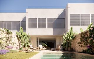 Xalet a Can Picafort. Exclusiva villa adosada de obra nueva con piscina privada a poco
