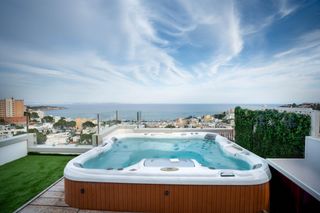 Àtic a El Sindicat. Exclusivo ático con vistas panorámicas al mar en sant agustí