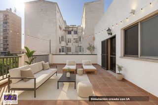 Casa a Cristo Rey-Parque Europa. Casa con garaje industrial y solárium en inca