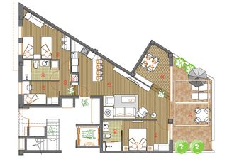 Pis  Carrer mare de déu de loreto 57. Piso planta baja con terraza y piscina cerca barcelona