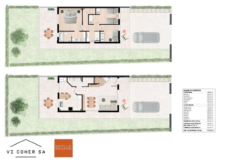 Foto aa73c1d9-9bcb-414e-82f9-d04af63542dd. Casa adossada amb calefacció aparcament a Navata