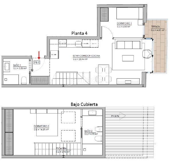 Foto 16d05d24-9573-4812-8d3d-6c6bebd24e46. Dúplex amb piscina a Can Vidalet Esplugues de Llobregat