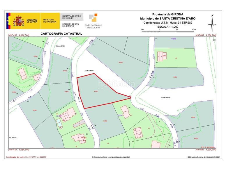 Foto b7f92210-f5c4-409d-b540-9a1e3c76b97b. Residential plot in Santa Cristina Poble Santa Cristina d´Aro