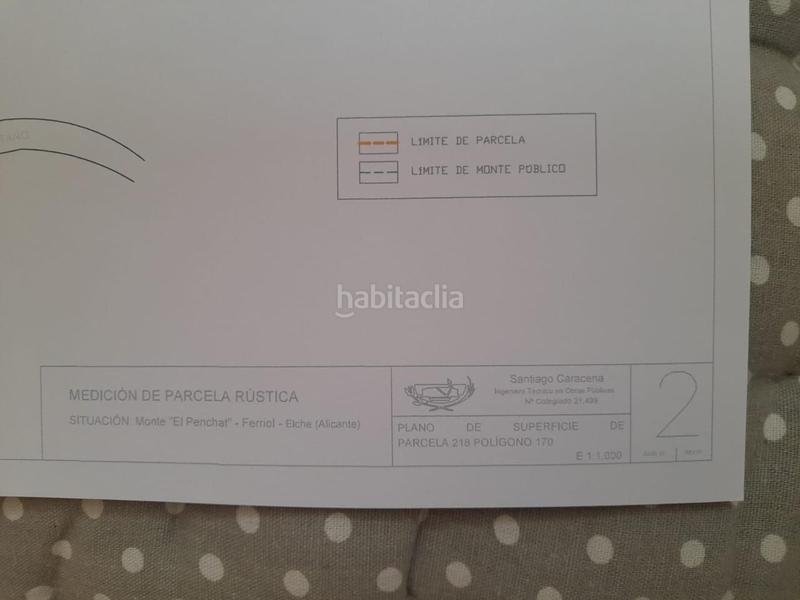 Foto 183f0eb6-534d-4c3c-bcfd-2d60ce8782c7. Rural plot in Jubalcoi Elche / Elx