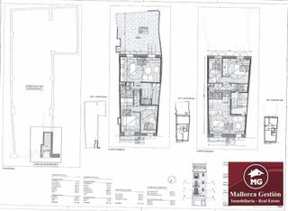 Building in El Sindicat. Edificio en venta con local comercial y 3 pisos con terraza en s