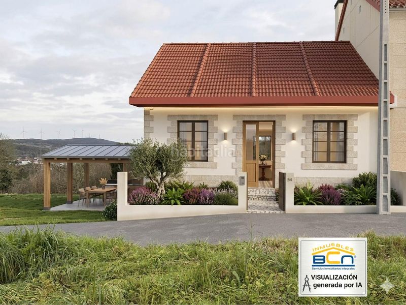 Foto fa2af620-2bae-4fda-aa38-74379546ee2c. Casa adossada a Negreira