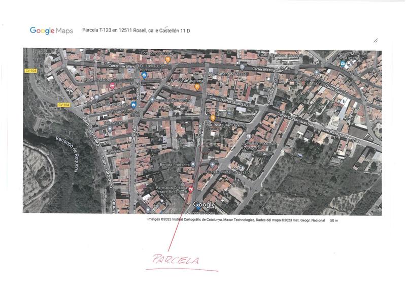 Foto 3575343d-eaa2-4ade-ac8d-22fd9ba508bf. Terrain résidentiel dans carrer castelló 10 dans Rossell