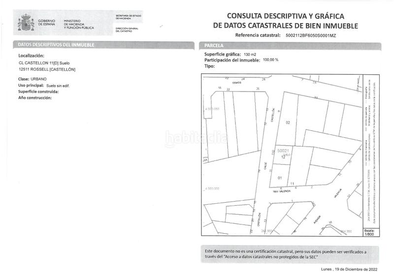 Foto d50040c5-d40c-4bac-aaa3-b6648db50dd5. Terrain résidentiel dans carrer castelló 10 dans Rossell