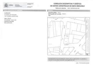 Terreny residencial a Carrer castelló 10. En venta, parcela urbana, solar sito en zona céntrica de rossell