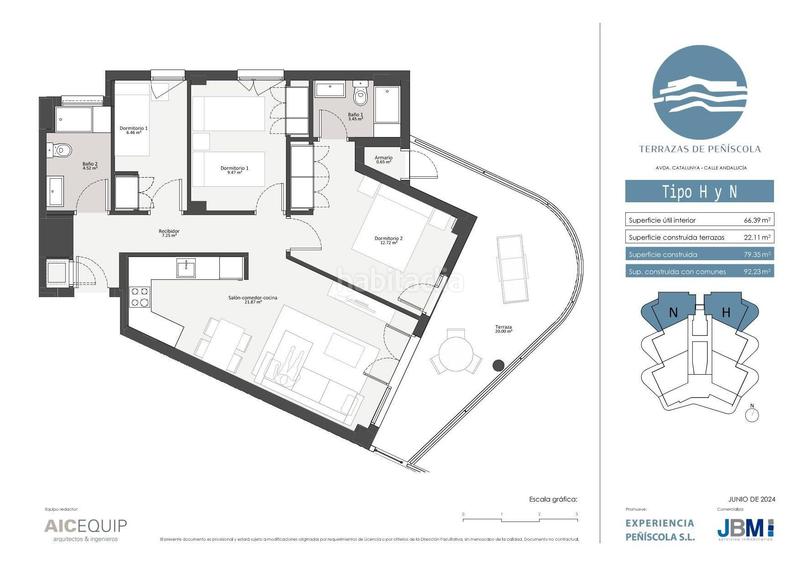 Foto 45b36fd4-65c6-4d81-bcf7-7eec7a3fb859. Apartament a calle alacant a Playa Norte Peñíscola