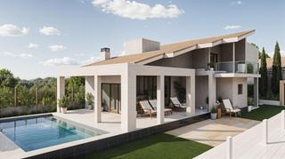 Chalet à Camino santa magdalena (de) 34. Chalet en construcción con parcela independiente y piscina