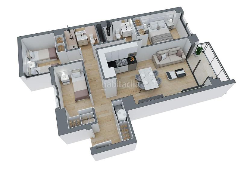 Foto cab2e63d-8a49-4a14-b010-e7298edfedf0. Piso en calle vall d'uixo 47 vivienda de tres dormitorios con excepcionales calidades en Castellón de la Plana