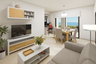 Piccolo appartamento in Carrer pescadors 22. Apartamento de dos dormitorios en primera linea en torre la sal