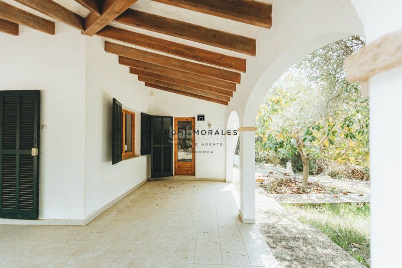 Foto f7ed8a9b-2173-4490-8f39-f27aa8808b08. Masia amb aparcament piscina a Cala d´En Bosch-Serpentona Ciutadella de Menorca