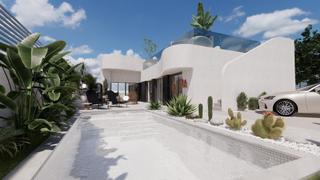 Chalet à Avenida de jerez de la frontera 5. Preciosa villa de lujo de obra nueva en ciudad quesada, alicante