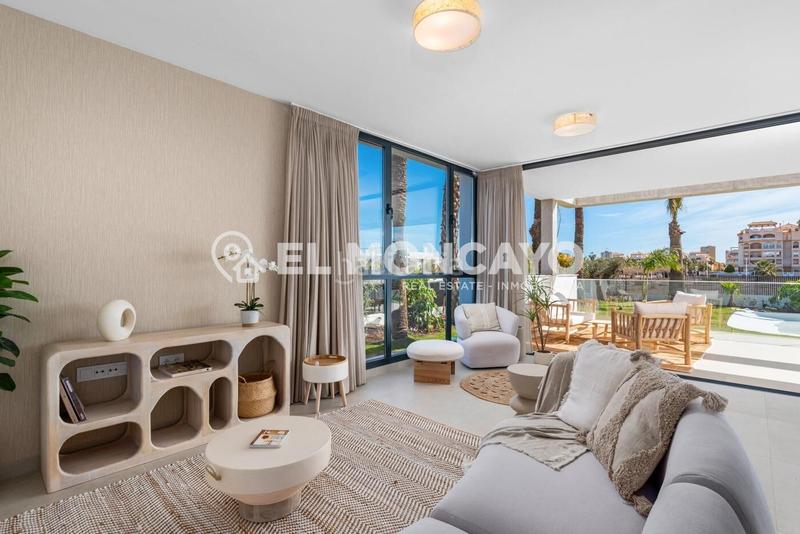 Foto 0a4c3ae2-e1ec-431e-b6db-e541f9c81f8d. Apartament amb aparcament piscina a Entremares Manga del Mar Menor (La)