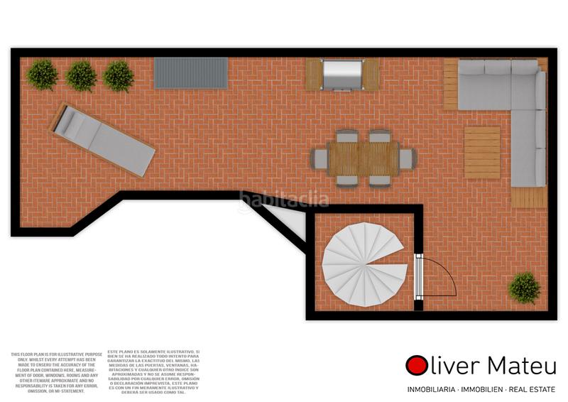 Foto 348620fd-9b5a-42f6-93d7-b68aa631703a. Attique avec chauffage dans Plaça de Toros Palma de Mallorca