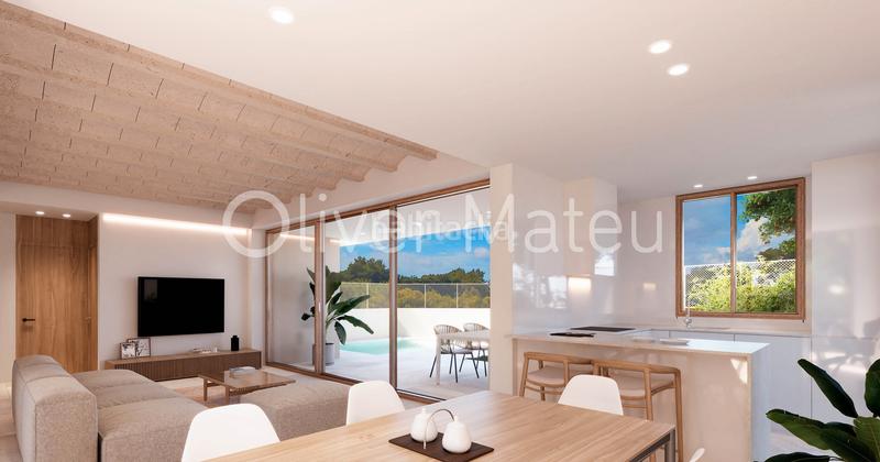 Foto 623f70c2-54d0-405c-90f2-a6fd8b2de4dc. Casa adossada amb aparcament piscina a Establiments Palma de Mallorca