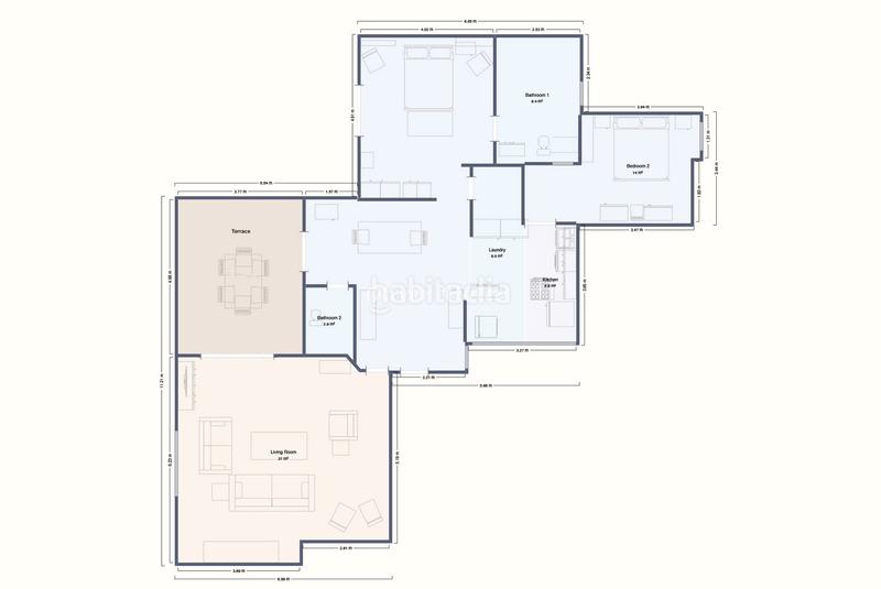 Foto 9575cbf2-ce85-47b2-a5d0-6bf5284b41c3. Dachwohnung mit heizung parking in Santa Catalina Palma de Mallorca