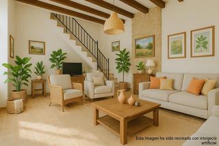 Bauernhof in Puigpunyent. Casa de pueblo con mucho carácter y bonito jardín en el encantad