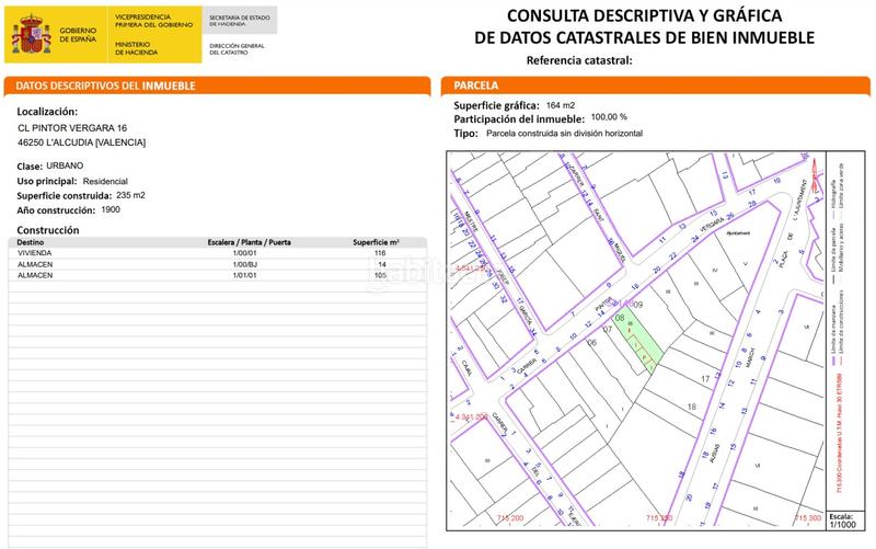 Foto b2f342aa-f7e3-432b-8c04-4b9b7b57b57f. Terrain résidentiel dans carrer del pintor vergara 14 dans Alcúdia (l´)