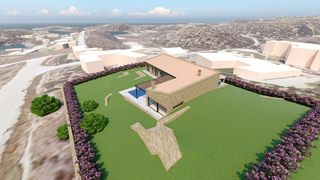 Wohngrundstück in Cami de s'alqueria 10. Parcela edificable con anteproyecto de villa – vistas al mar en