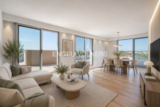 Dachwohnung in Carrer de ponent 44. Ático de obra nueva con gran terraza, vistas abiertas y piscina