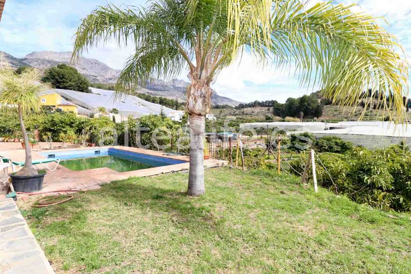 Foto 4cb711b0-feb9-49b4-8af4-0f8de7dadd7a. Country house with fireplace parking pool in Altea la vella Altea