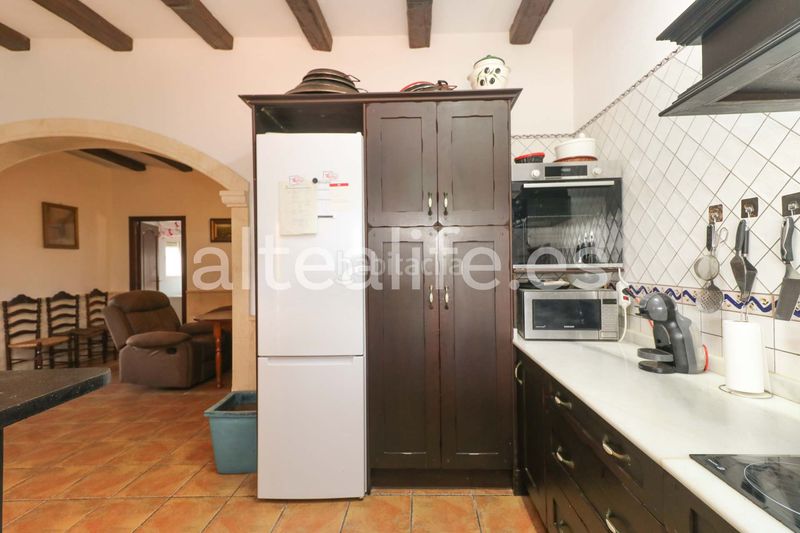 Foto d7ca3dd7-7234-43e4-935b-8953ddbfda9c. Country house with fireplace parking pool in Altea la vella Altea