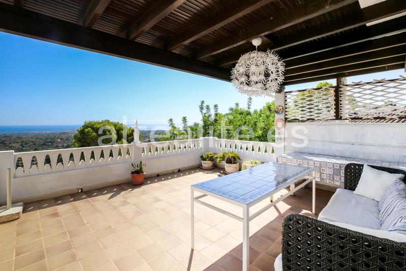 Foto 3e056ea6-1bed-42c5-91ac-7e0f278e6fec. Rent chalet with fireplace heating pool in El Tossal-Bello Horizonte Nucia (la)