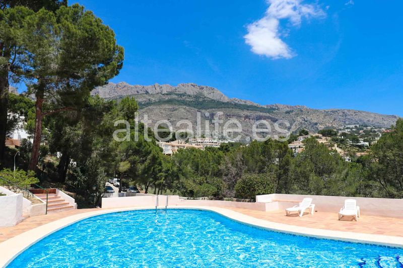 Foto 37fe0c6b-1628-4692-88c4-311fb89ea5e2. Apartament amb xemeneia piscina a Altea la vella Altea