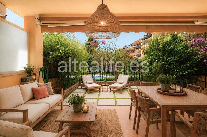 Foto ae982d7c-8553-4d14-ab1e-b35dd149d0a3. Apartament amb calefacció piscina a Mascarat Altea