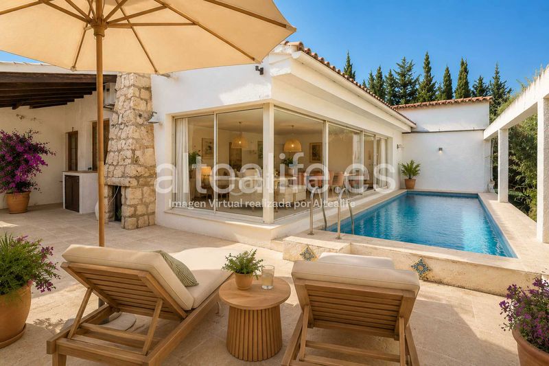 Foto 5620b87c-7ee8-4e15-a91c-8b59b77b0f71. Xalet amb xemeneia aparcament piscina a Barranco Hondo Nucia (la)