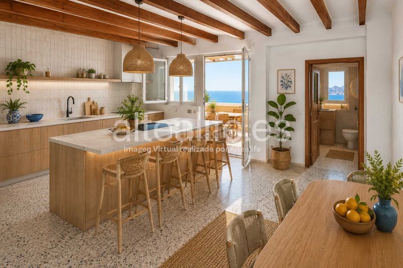 Foto 5d3272d3-87e9-4665-89ec-6375a446647a. Casa adossada amb xemeneia a Altea ciudad Altea