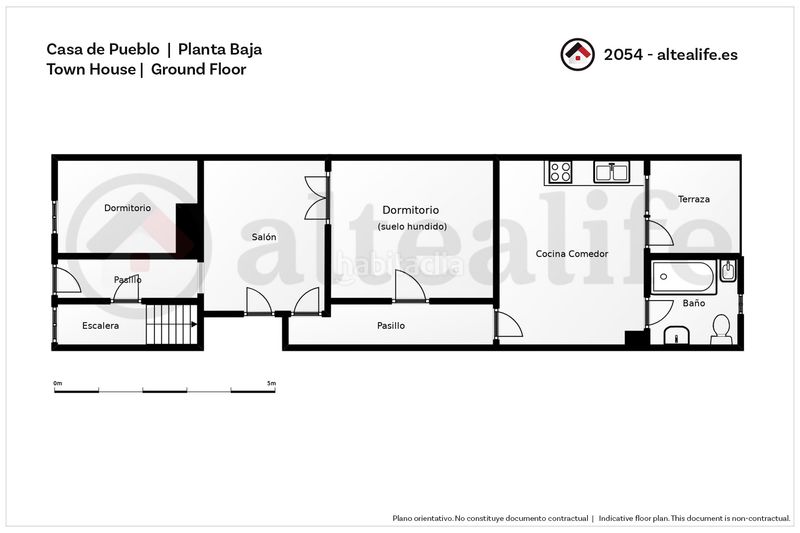 Foto 98897508-7d50-4710-a85f-b365a48cb95c. Casa adossada amb xemeneia a Altea ciudad Altea