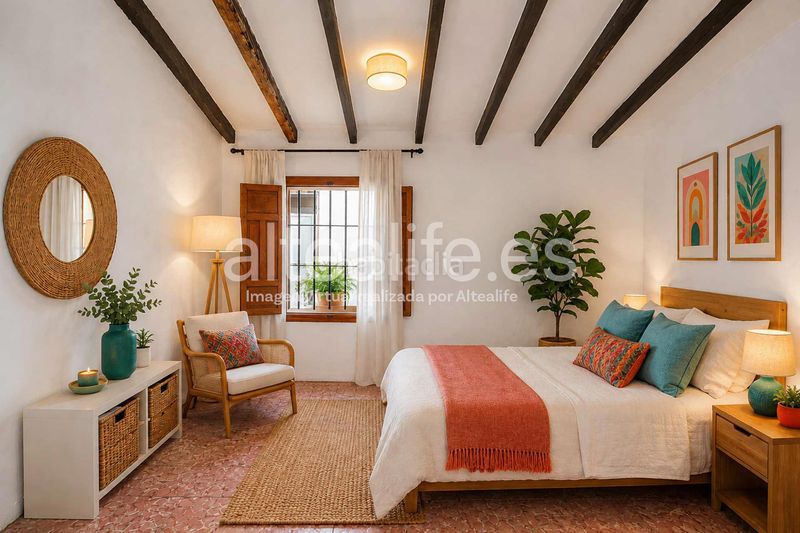 Foto c127a114-7136-4755-a2ad-acf10e1a3c3f. Casa adossada amb xemeneia a Altea ciudad Altea