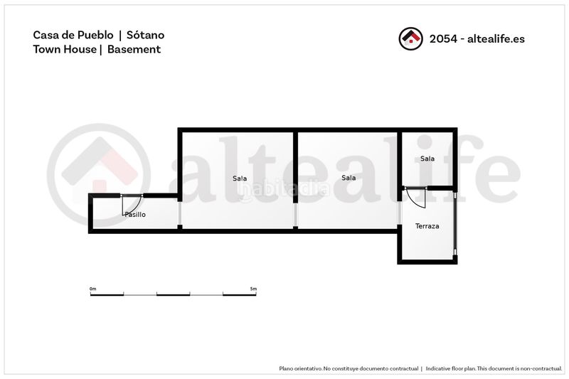 Foto ce17b526-7bc0-433e-be6f-bd9e11ac02d5. Casa adossada amb xemeneia a Altea ciudad Altea