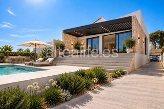 Chalet  Carrer cap roig. Villa de obra nueva en la nucía con piscina privada y vistas al