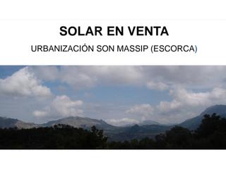 Terrain résidentiel à Son massip calle a 66. Solar edificable en la sierra de tramuntana, escorca.